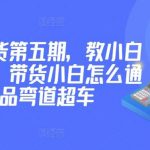价值2980短视频带货第五期,教小白如何起号,带货小白怎么通过选品弯道超车-我创创业-副业网-网络创业-资源分享-网课资源-学习教程-学知识-自媒体-抖音-视频号-小红书-网络项目,赚钱软件,副业,兼职,学生赚,挂机赚-我创创业-副业网-5ccy.cn