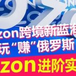 ozon跨境新蓝海玩“赚”俄罗斯,ozon进阶实操训练营-我创创业-副业网-网络创业-资源分享-网课资源-学习教程-学知识-自媒体-抖音-视频号-小红书-网络项目,赚钱软件,副业,兼职,学生赚,挂机赚-我创创业-副业网-5ccy.cn
