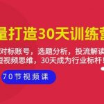 (9782期)实体-流量打造-30天训练营:个人定位,对标账号,选题分析,投流解读-70节-我创创业-副业网-网络创业-资源分享-网课资源-学习教程-学知识-自媒体-抖音-视频号-小红书-网络项目,赚钱软件,副业,兼职,学生赚,挂机赚-我创创业-副业网-5ccy.cn