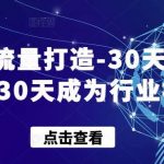 实体流量打造-30天特训营,30天成为行业标杆-我创创业-副业网-网络创业-资源分享-网课资源-学习教程-学知识-自媒体-抖音-视频号-小红书-网络项目,赚钱软件,副业,兼职,学生赚,挂机赚-我创创业-副业网-5ccy.cn