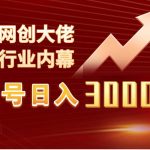 (9497期)单号日入3000+,工作室内部无脑美女视频玩法,100%过原创-我创创业-副业网-网络创业-资源分享-网课资源-学习教程-学知识-自媒体-抖音-视频号-小红书-网络项目,赚钱软件,副业,兼职,学生赚,挂机赚-我创创业-副业网-5ccy.cn