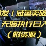 全网首发!咸鱼卖破解版小游戏,无脑执行日入300+(附资源)【揭秘】-我创创业-副业网-网络创业-资源分享-网课资源-学习教程-学知识-自媒体-抖音-视频号-小红书-网络项目,赚钱软件,副业,兼职,学生赚,挂机赚-我创创业-副业网-5ccy.cn