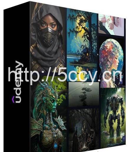 （9139期）Midjourney V5 / ChatGPT 终极文本到艺术图像精通课程-47节课-中英字幕