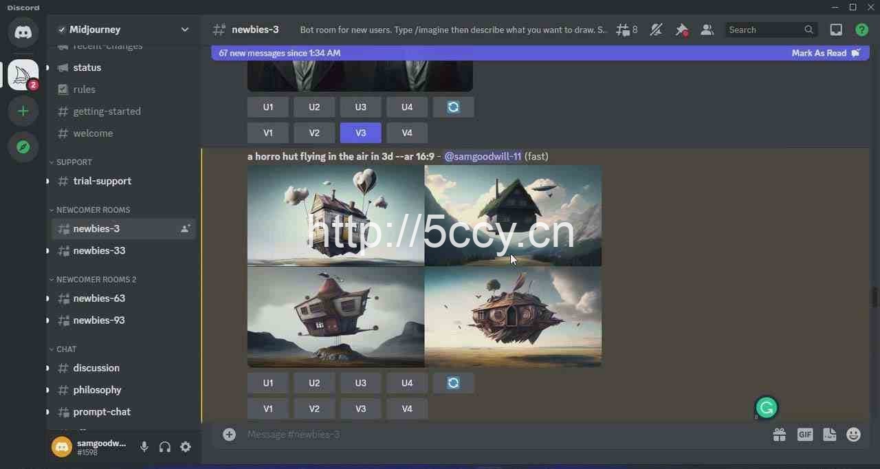 Midjourney AI:从零基础到高级版的大师班教程-34节课-中英字幕