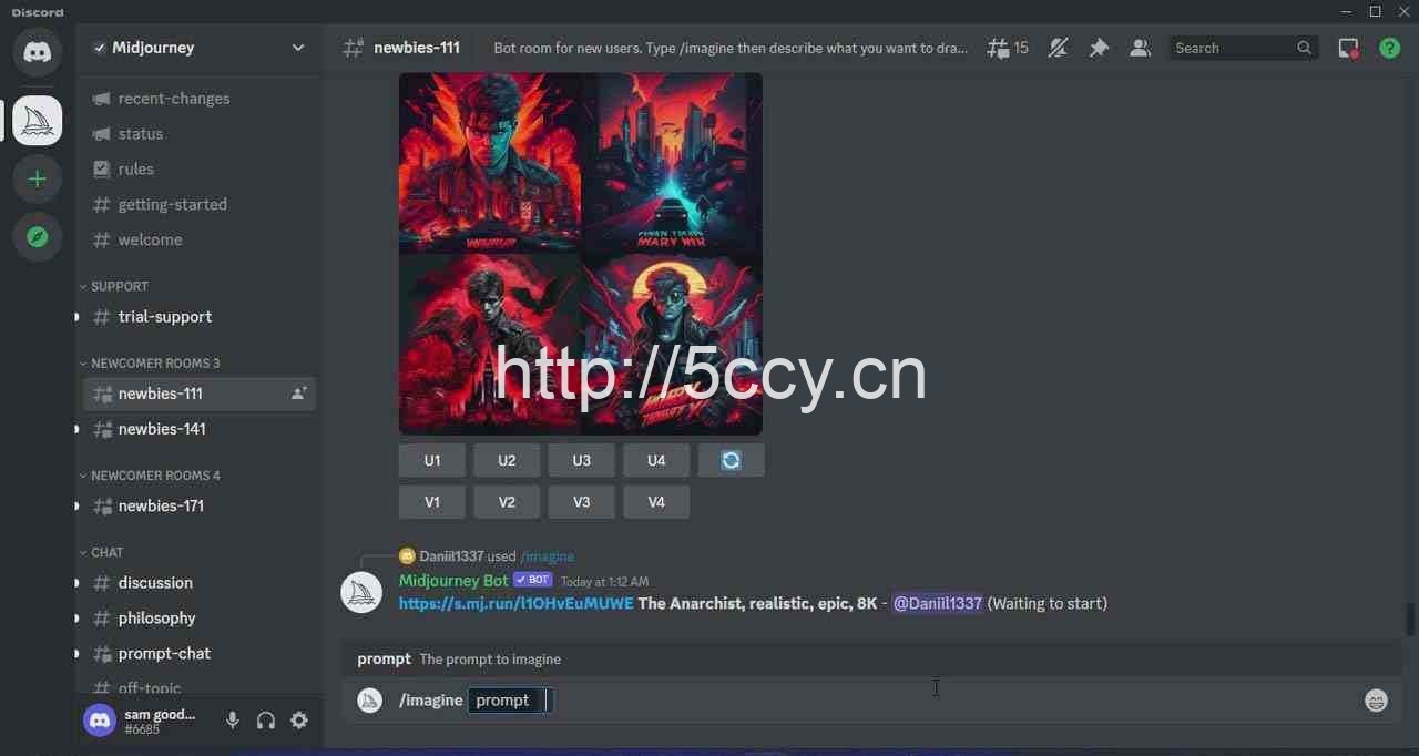Midjourney AI:从零基础到高级版的大师班教程-34节课-中英字幕