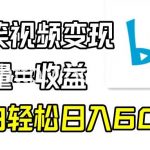 (9098期)B站搞笑视频变现,播放量=收益,小白轻松日入6000+-我创创业-副业网-网络创业-资源分享-网课资源-学习教程-学知识-自媒体-抖音-视频号-小红书-网络项目,赚钱软件,副业,兼职,学生赚,挂机赚-我创创业-副业网-5ccy.cn