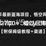 (9095期)2024年最新蓝海项目,悟空网盘拉新,日入2700+错过后悔一年【附保姆级教…-我创创业-副业网-网络创业-资源分享-网课资源-学习教程-学知识-自媒体-抖音-视频号-小红书-网络项目,赚钱软件,副业,兼职,学生赚,挂机赚-我创创业-副业网-5ccy.cn