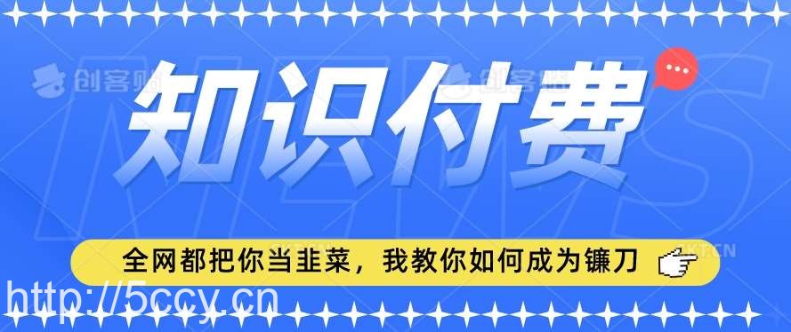 2024最新知识付费项目,小白也能轻松入局,全网都在教你做项目,我教你做镰刀【揭秘】