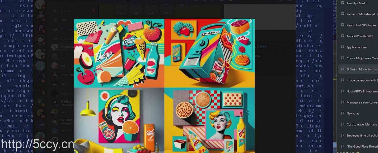 Midjourney及ChatGPT4人工智能生成艺术图像综合指南-9节课-中英字幕