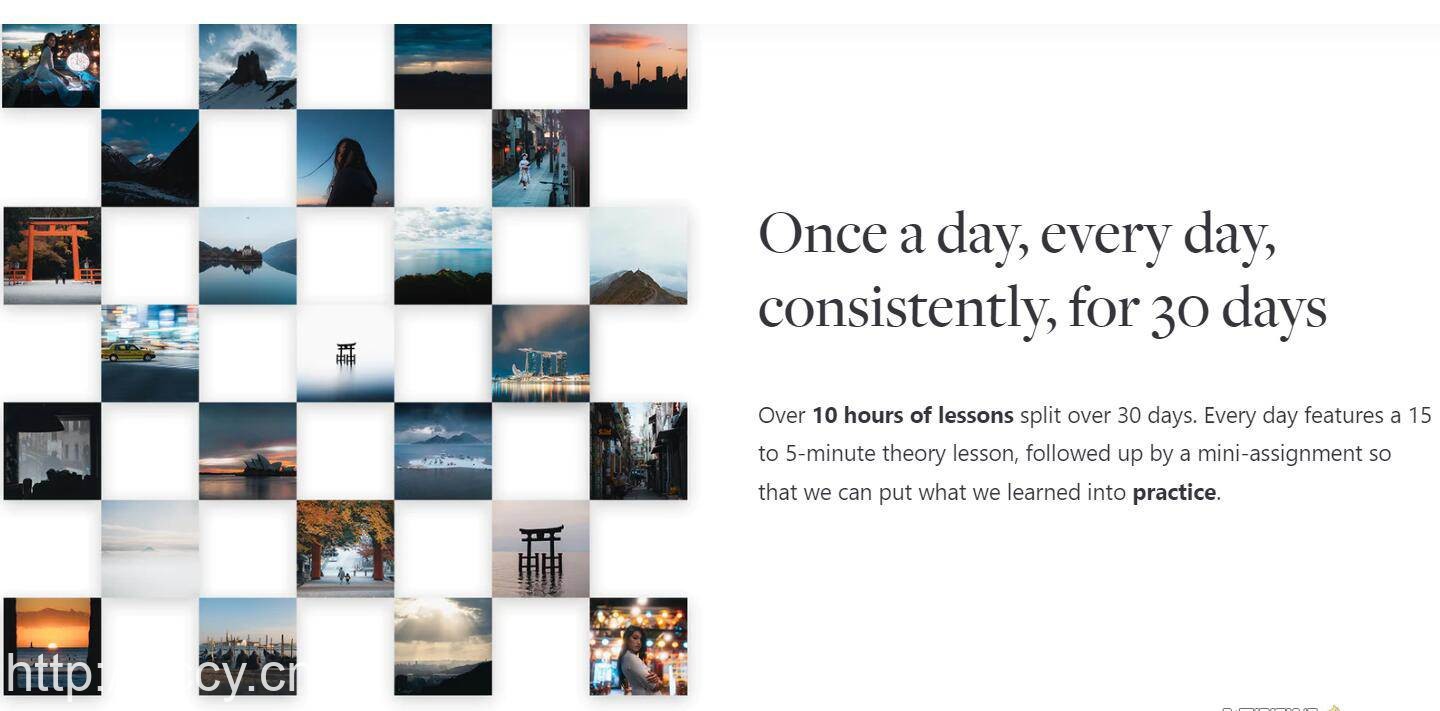 (9006期)网红摄影师Pat Kay – 30天摄影基础知识加速器教程-30节课-中英字幕