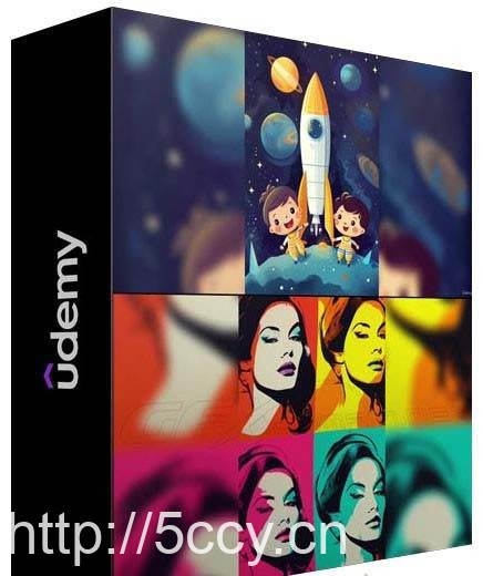 （8965期）Midjourney AI人工智能创建和销售令人惊叹的海报教程-10节课-中英字幕
