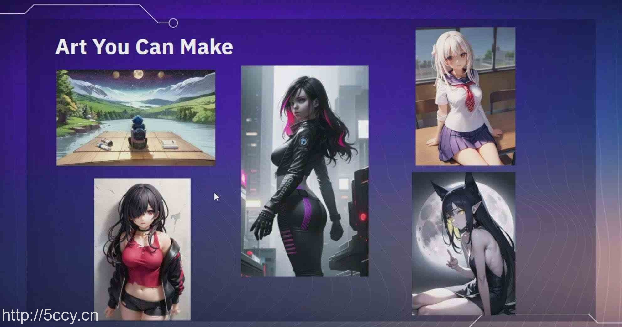 利用Stable Diffusion AI人工智能生成动漫艺术分步教程-14节课-中英字幕