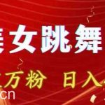 靠Ai美女跳舞视频,5天破万粉,日入4位数,多种变现方式【揭秘】-我创创业-副业网-网络创业-资源分享-网课资源-学习教程-学知识-自媒体-抖音-视频号-小红书-网络项目,赚钱软件,副业,兼职,学生赚,挂机赚-我创创业-副业网-5ccy.cn