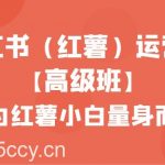 小红书（红薯）运营课【高级班】，专为红薯小白量身而定（42节课）-我创创业-副业网-网络创业-资源分享-网课资源-学习教程-学知识-自媒体-抖音-视频号-小红书-网络项目,赚钱软件,副业,兼职,学生赚,挂机赚-我创创业-副业网-5ccy.cn