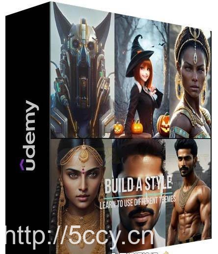 (8923期) Stable Diffusion 101:构建 AI 艺术的初学者指南教程-16节课-中英字幕