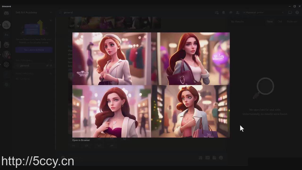 （8912期）掌握 MidJourney V5 AI + ChatGPT创建一致的角色设计图像-22节课-中英字幕