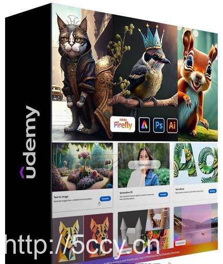 使用Adobe Firefly AI人工智能转变您的图像创造力教程-18节课-中英字幕