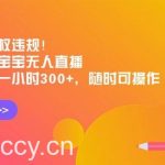 （8886期）实测无版权违规！利用海绵宝宝无人直播，挂小铃铛一小时300+，随时可操作-我创创业-副业网-网络创业-资源分享-网课资源-学习教程-学知识-自媒体-抖音-视频号-小红书-网络项目,赚钱软件,副业,兼职,学生赚,挂机赚-我创创业-副业网-5ccy.cn