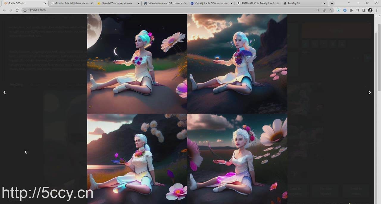 (8845期)Stable Diffusion 大师班: 利用AI创建艺术图像及视频-31视频课-中英字幕