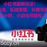 小红书最新玩法!精准引流,私域变现,长期可做,每天半小时,小白也可轻松上手-我创创业-副业网-网络创业-资源分享-网课资源-学习教程-学知识-自媒体-抖音-视频号-小红书-网络项目,赚钱软件,副业,兼职,学生赚,挂机赚-我创创业-副业网-5ccy.cn