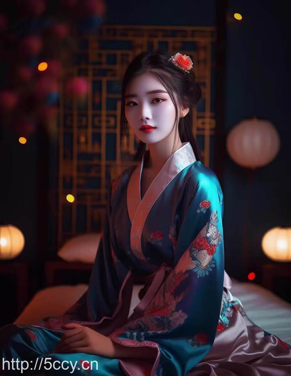 Midjourney关键词-AI生成中国风古装汉服美女人像提示关键词