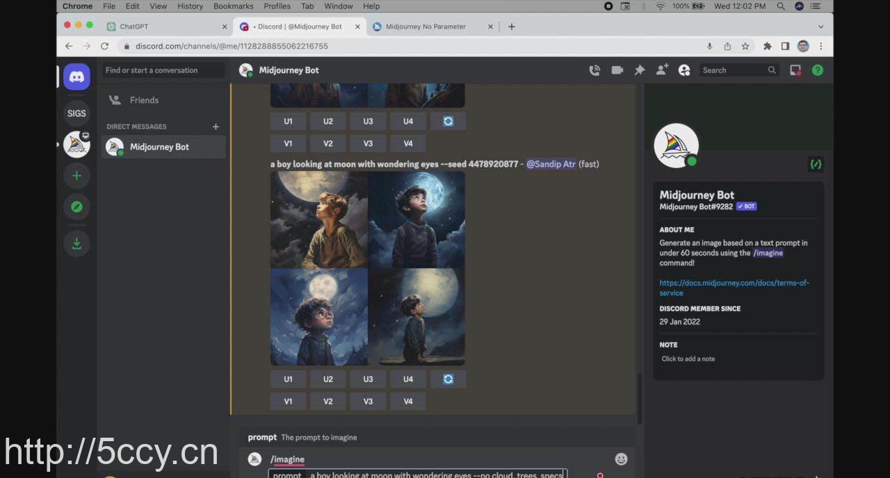 (8806期)ChatGPT4 和 MidJourney AI 绘画聊天革命性指南教程-33节视频课-中英字幕