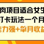 年底吃肉项目适合女生的副业小红书打卡玩法一个月涨粉6万 变现能力强 单月收益5位数【揭秘】-我创创业-副业网-网络创业-资源分享-网课资源-学习教程-学知识-自媒体-抖音-视频号-小红书-网络项目,赚钱软件,副业,兼职,学生赚,挂机赚-我创创业-副业网-5ccy.cn