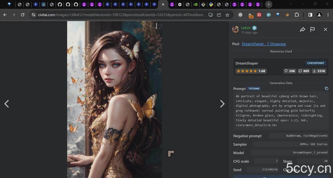 ComfyUI利用Stable Diffusion学习AI GUI工作流程教程-中英字幕