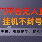 全网首发冷门平台无人直播挂机项目，三天起号日入1000＋，手机电脑都可操作小白轻松上手【揭秘】-我创创业-副业网-网络创业-资源分享-网课资源-学习教程-学知识-自媒体-抖音-视频号-小红书-网络项目,赚钱软件,副业,兼职,学生赚,挂机赚-我创创业-副业网-5ccy.cn