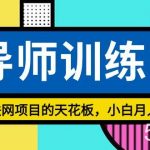 (8618期)《导师训练营》互联网项目的天花板,小白月入2w-我创创业-副业网-网络创业-资源分享-网课资源-学习教程-学知识-自媒体-抖音-视频号-小红书-网络项目,赚钱软件,副业,兼职,学生赚,挂机赚-我创创业-副业网-5ccy.cn