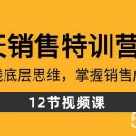 （8659期）28天·销售特训营5期：了解赚钱底层思维，掌握销售成交密码（12节课）-我创创业-副业网-网络创业-资源分享-网课资源-学习教程-学知识-自媒体-抖音-视频号-小红书-网络项目,赚钱软件,副业,兼职,学生赚,挂机赚-我创创业-副业网-5ccy.cn