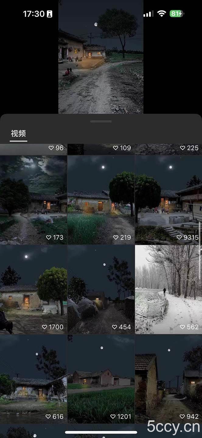 (8568期)视频号乡村夜景治愈视频课程,一条龙实操玩法(教程 素材 软件)
