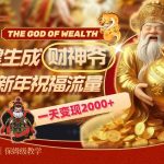 (8534期)最新AI一键生成财神爷,刷爆新年祝福流量,一天变现2000-我创创业-副业网-网络创业-资源分享-网课资源-学习教程-学知识-自媒体-抖音-视频号-小红书-网络项目,赚钱软件,副业,兼职,学生赚,挂机赚-我创创业-副业网-5ccy.cn