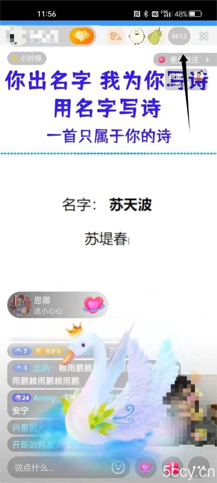 撸音浪暴利日入1000 ，名字写诗，名字藏头诗，抖音半无人直播（教程 软件 话术）