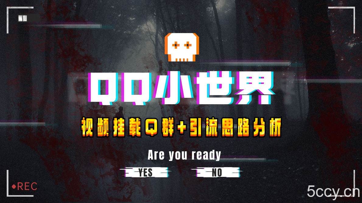 （8031期）【全网首发】QQ小世界_Q群挂载教程 引流思路分析