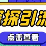 探探色粉引流必备神器多功能高效引流,解放双手全自动引流【引流脚本 使-我创创业-副业网-网络创业-资源分享-网课资源-学习教程-学知识-自媒体-抖音-视频号-小红书-网络项目,赚钱软件,副业,兼职,学生赚,挂机赚-我创创业-副业网-5ccy.cn