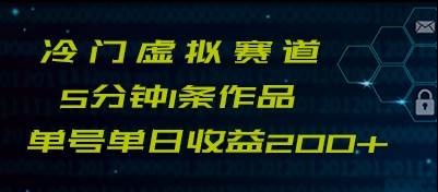 最新冷门赛道5分钟1条作品单日单号收益200-我创创业-副业网-网络创业-资源分享-网课资源-学习教程-学知识-自媒体-抖音-视频号-小红书-网络项目,赚钱软件,副业,兼职,学生赚,挂机赚-我创创业-副业网-5ccy.cn