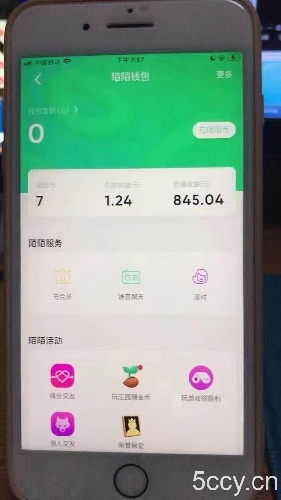 （7651期）陌陌纯挂机项目，美女看电影新玩法，单号一周收益800