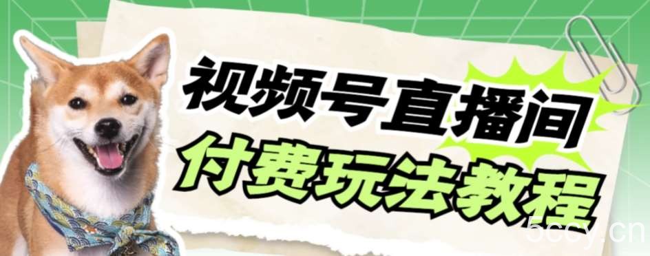 视频号美女付费无人直播，轻松日入500 【详细玩法教程】-我创创业-副业网-网络创业-资源分享-网课资源-学习教程-学知识-自媒体-抖音-视频号-小红书-网络项目,赚钱软件,副业,兼职,学生赚,挂机赚-我创创业-副业网-5ccy.cn