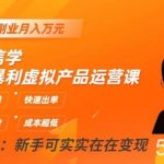 跟阿信学淘宝暴利虚拟产品运营课,入门简单,快速出单,带你做副业月入万元-我创创业-副业网-网络创业-资源分享-网课资源-学习教程-学知识-自媒体-抖音-视频号-小红书-网络项目,赚钱软件,副业,兼职,学生赚,挂机赚-我创创业-副业网-5ccy.cn