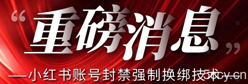 【最新】小红书账号封禁强制换绑技术可日赚300