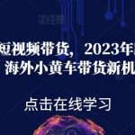 黑冰·海外短视频带货,2023年跨境新风口,海外小黄车带货新机遇-我创创业-副业网-网络创业-资源分享-网课资源-学习教程-学知识-自媒体-抖音-视频号-小红书-网络项目,赚钱软件,副业,兼职,学生赚,挂机赚-我创创业-副业网-5ccy.cn