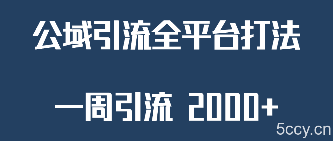 精准获客工具号,一周引流 2000 ,公域引流全平台打法