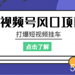 视频号风口项目,打爆短视频挂车-我创创业-副业网-网络创业-资源分享-网课资源-学习教程-学知识-自媒体-抖音-视频号-小红书-网络项目,赚钱软件,副业,兼职,学生赚,挂机赚-我创创业-副业网-5ccy.cn