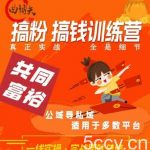 曲博夫搞粉搞钱.训续营,做“私域”光宗耀祖!但是你不是得先有粉丝吗?真正实战,全是细节-我创创业-副业网-网络创业-资源分享-网课资源-学习教程-学知识-自媒体-抖音-视频号-小红书-网络项目,赚钱软件,副业,兼职,学生赚,挂机赚-我创创业-副业网-5ccy.cn