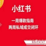 爆款小红书免费流量体系课程(两周变现),小红书电商教程-我创创业-副业网-网络创业-资源分享-网课资源-学习教程-学知识-自媒体-抖音-视频号-小红书-网络项目,赚钱软件,副业,兼职,学生赚,挂机赚-我创创业-副业网-5ccy.cn