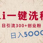 (10155期)利用AI洗稿,发豪车视频,日引流300+创业粉,单日变现5000+的一个项目-我创创业-副业网-网络创业-资源分享-网课资源-学习教程-学知识-自媒体-抖音-视频号-小红书-网络项目,赚钱软件,副业,兼职,学生赚,挂机赚-我创创业-副业网-5ccy.cn