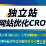 独立站网站优化CRO,成本最低的方法,让你销量翻3-10倍-我创创业-副业网-网络创业-资源分享-网课资源-学习教程-学知识-自媒体-抖音-视频号-小红书-网络项目,赚钱软件,副业,兼职,学生赚,挂机赚-我创创业-副业网-5ccy.cn