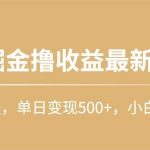 (10163期)快手掘金撸收益最新技术,高收益玩法,单日变现500+,小白必备项目-我创创业-副业网-网络创业-资源分享-网课资源-学习教程-学知识-自媒体-抖音-视频号-小红书-网络项目,赚钱软件,副业,兼职,学生赚,挂机赚-我创创业-副业网-5ccy.cn