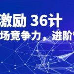 （10033期）团队激励 36计-Get 职场竞争力，进阶管理高手（41节课）-我创创业-副业网-网络创业-资源分享-网课资源-学习教程-学知识-自媒体-抖音-视频号-小红书-网络项目,赚钱软件,副业,兼职,学生赚,挂机赚-我创创业-副业网-5ccy.cn